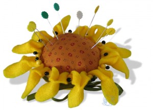 Napraforgó tűpárna